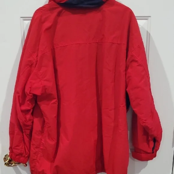 American Eagle Outfitters Red ActiveSport Pullover Jacket Kangaroo Pouch MEDIUM - Picture 11 of 11